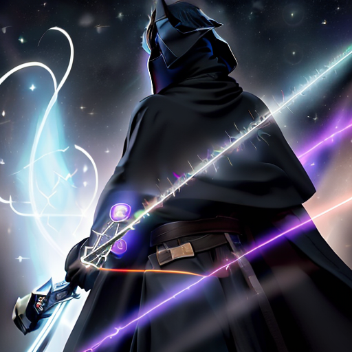 Merlin, in the heart of a Rebel base, instructs awe-struck Jedi knights, who are levitating objects and people around, as his staff glows and X-wing fighters prepare for battle in the background.